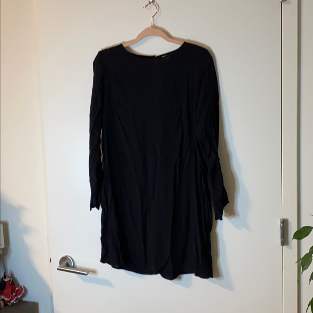 H&M sheer black tunic